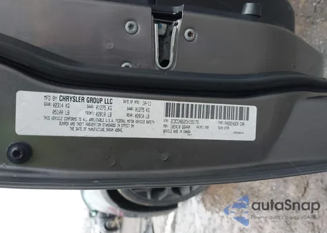 2012 Chrysler 300 S V6 из США, поврежденный, VIN 2C3CCABG2CH155173